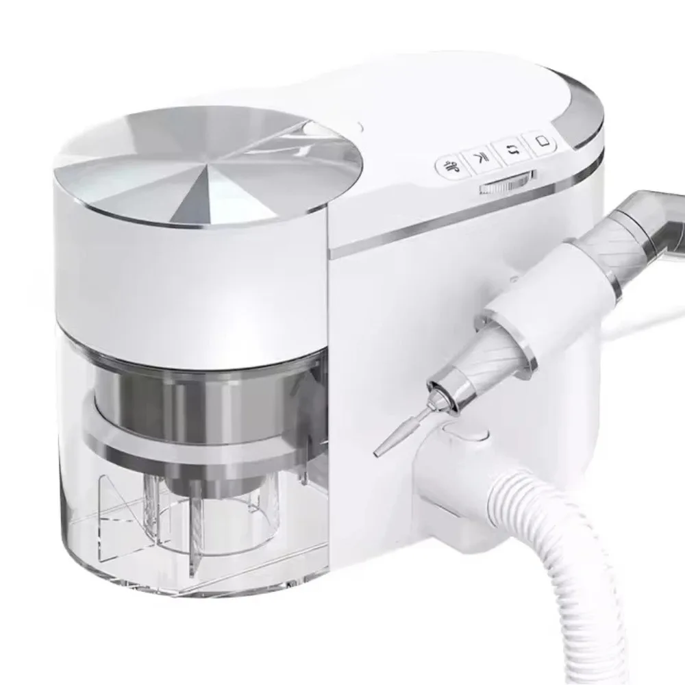 Professional 2-in-1 Brushless Motor Nail Drill Low Noise Vacuum Cleaner with Dust Collector for Nail Salons