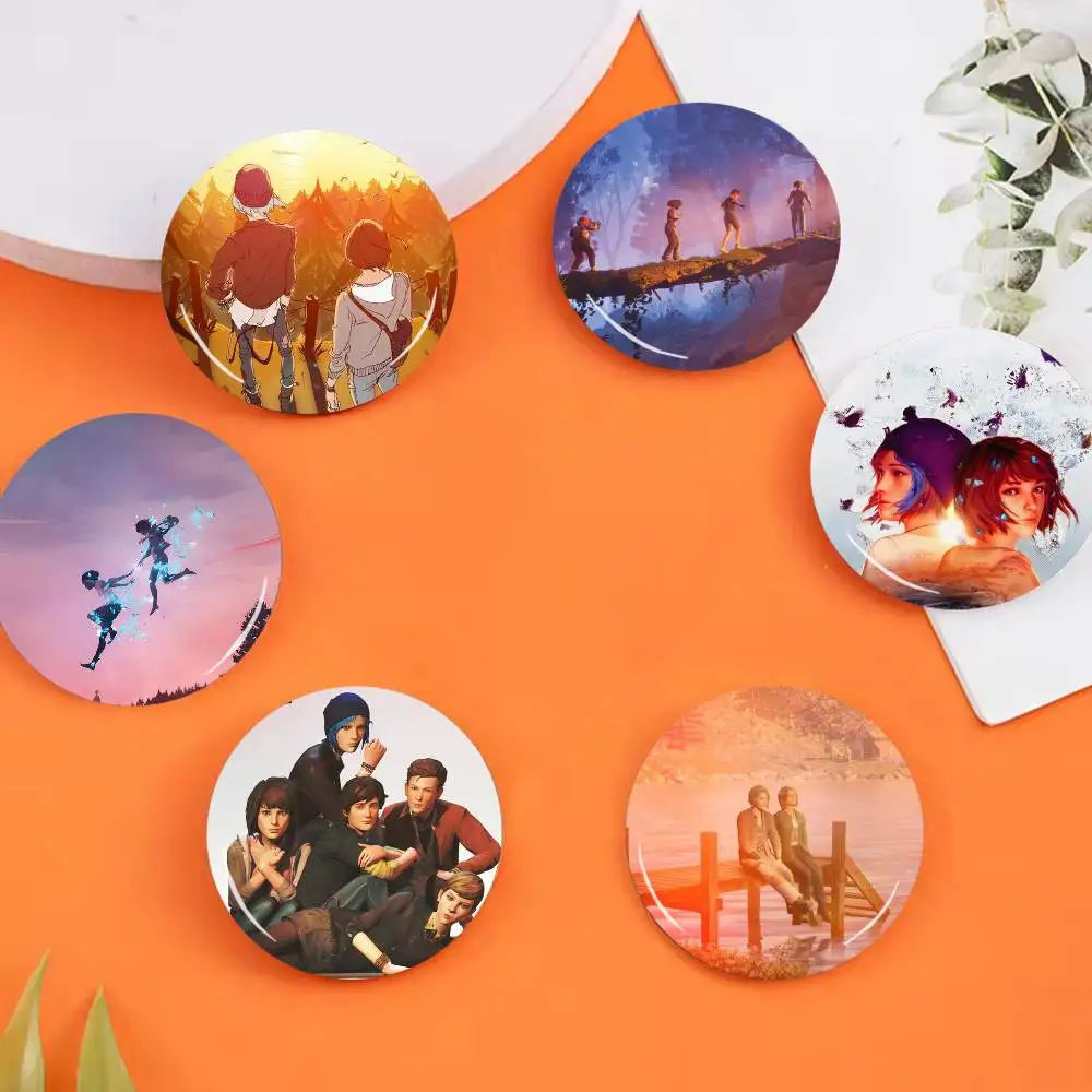 C-Classic Game L-Life is Strange 25 32 44 58 75mm Round Badges Brooches Lapel Pins Fashion Accessory Holiday Present Gift