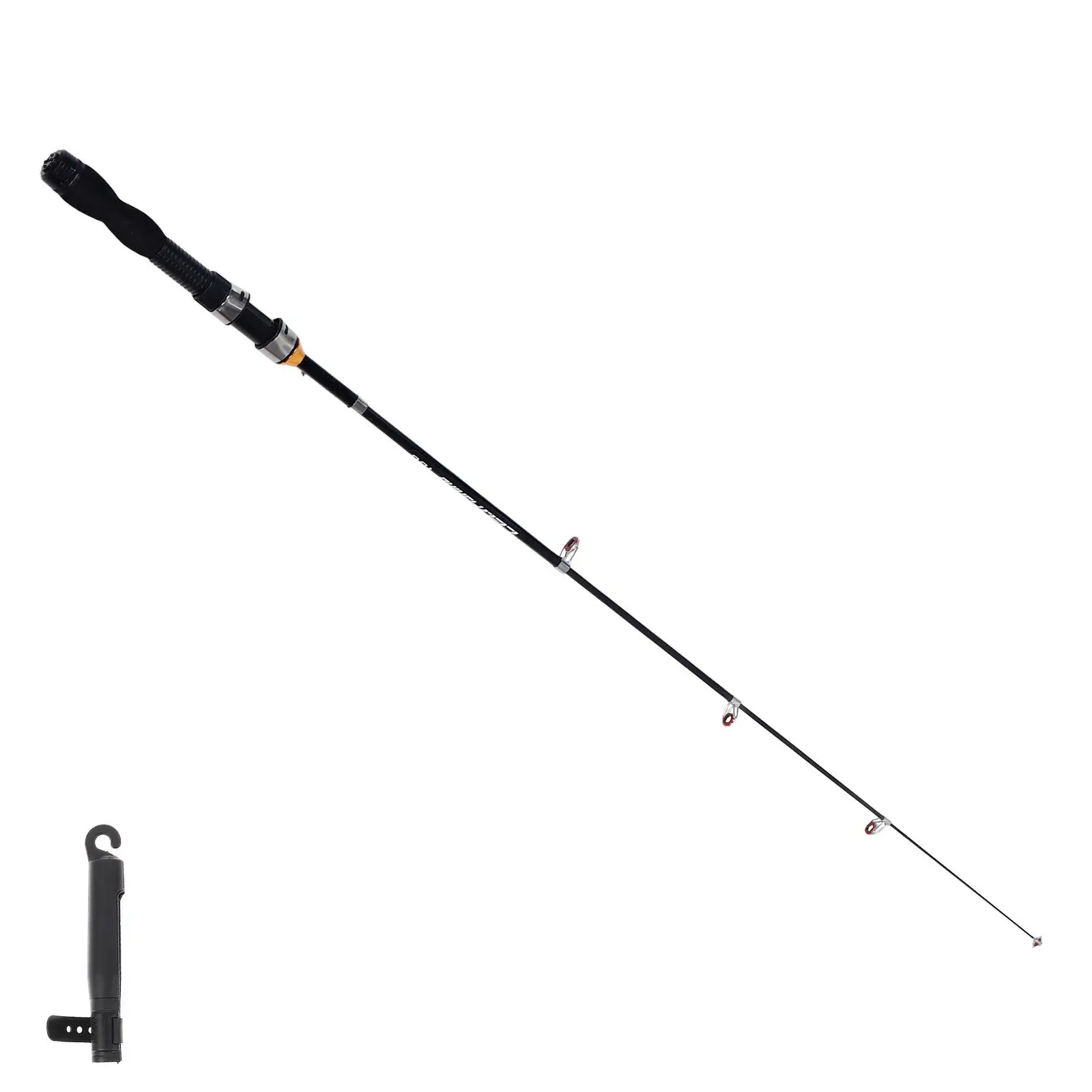 

1Pcs Mini 1.0m Sea Fishing Rod Compact Lightweight Fiberglass Telescopic Lure Rod Portable Fishing Tool Gear Pole