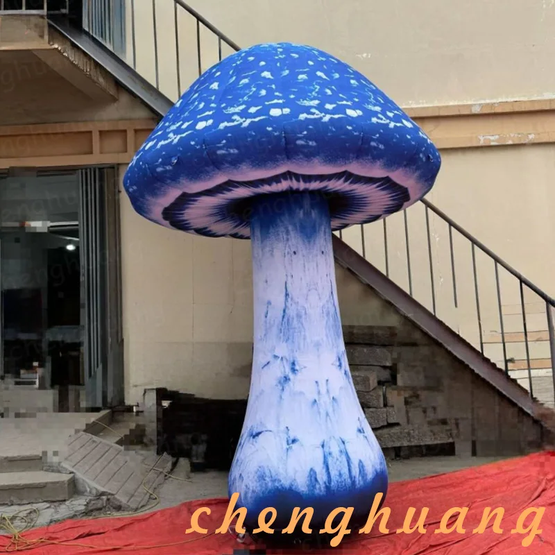 

Надувные грибы, воздушные модели на растительной основе с выдувными устройствами, уличный луговой торговый центр, квадратный реквизит для украшения активности