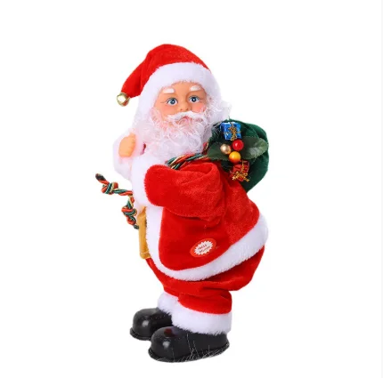 

Рождественские хип-тряска, музыка, Санта-Клаус, электрические игрушки, рождественские украшения, танцующая кукла старика, подарок