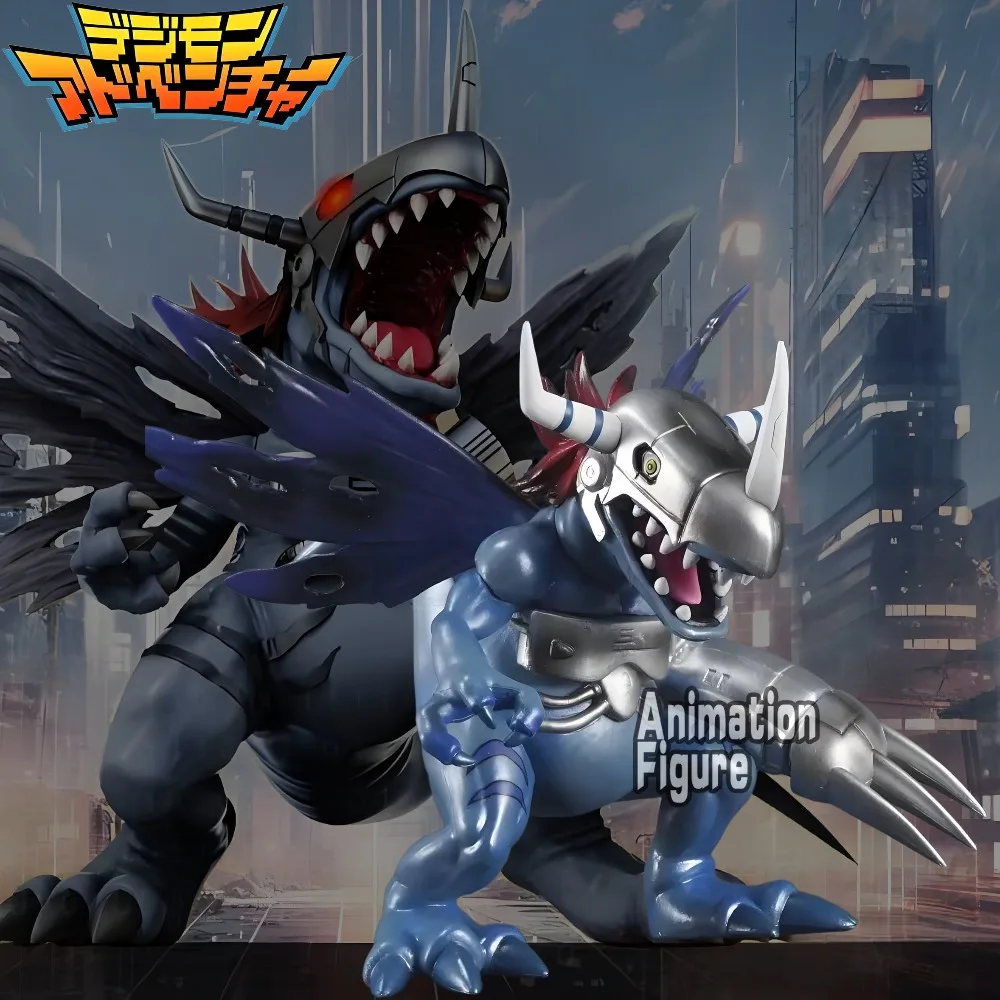 

19 см/7,48 дюйма, аниме Digimon Adventure, фигурка синего металла Greymon, экшн-фигурки, коллекция ПВХ, модель игрушки для детей, подарки