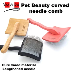 Pente de agulha especial para gato e cachorro, Cabelo beleza suprimentos, Pet Groomer, Pet Race