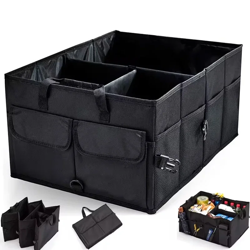 

Big Capacity Car Storage Box Car Trunk Organizer Eco-Friendly Super Durable Collapsible Cargo Storage Tool Auto Trucks Trunk Box