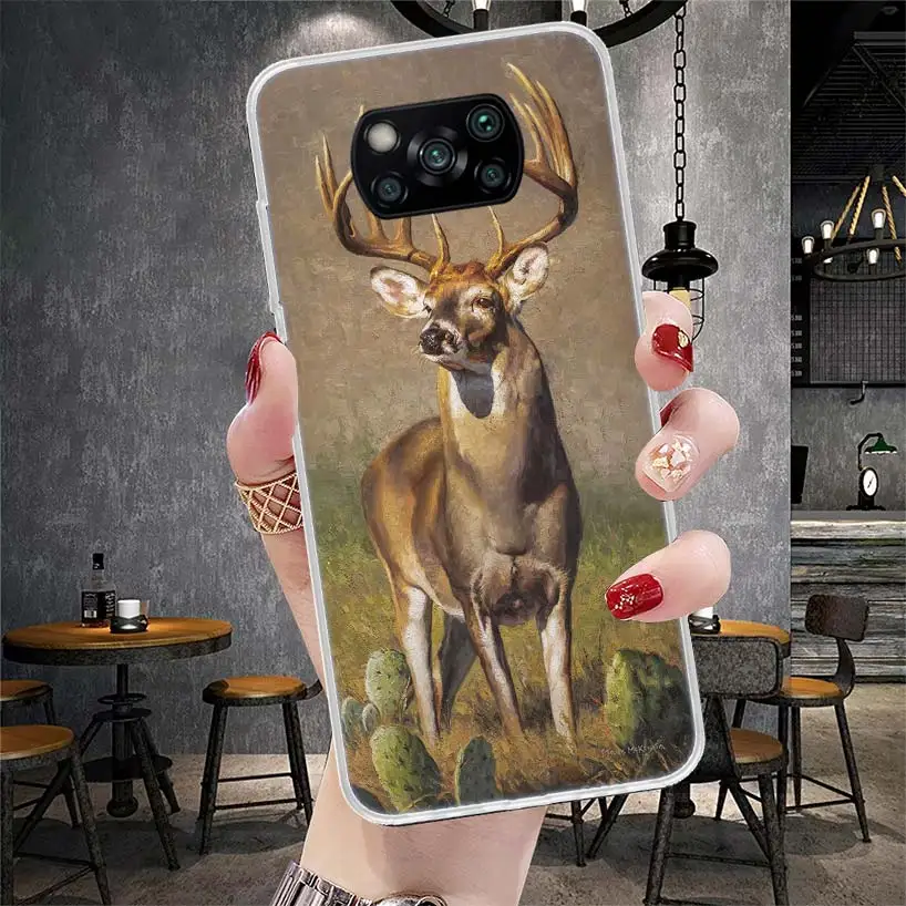Deer Hunting Camo Phone Case For Xiaomi Poco X5 X6 X7 X3 X4 Nfc F6 F5 Pro F4 F3 M5S M5 M4 M3 X7Pro X6Pro Cover Coque Shell X6 X5 image 4