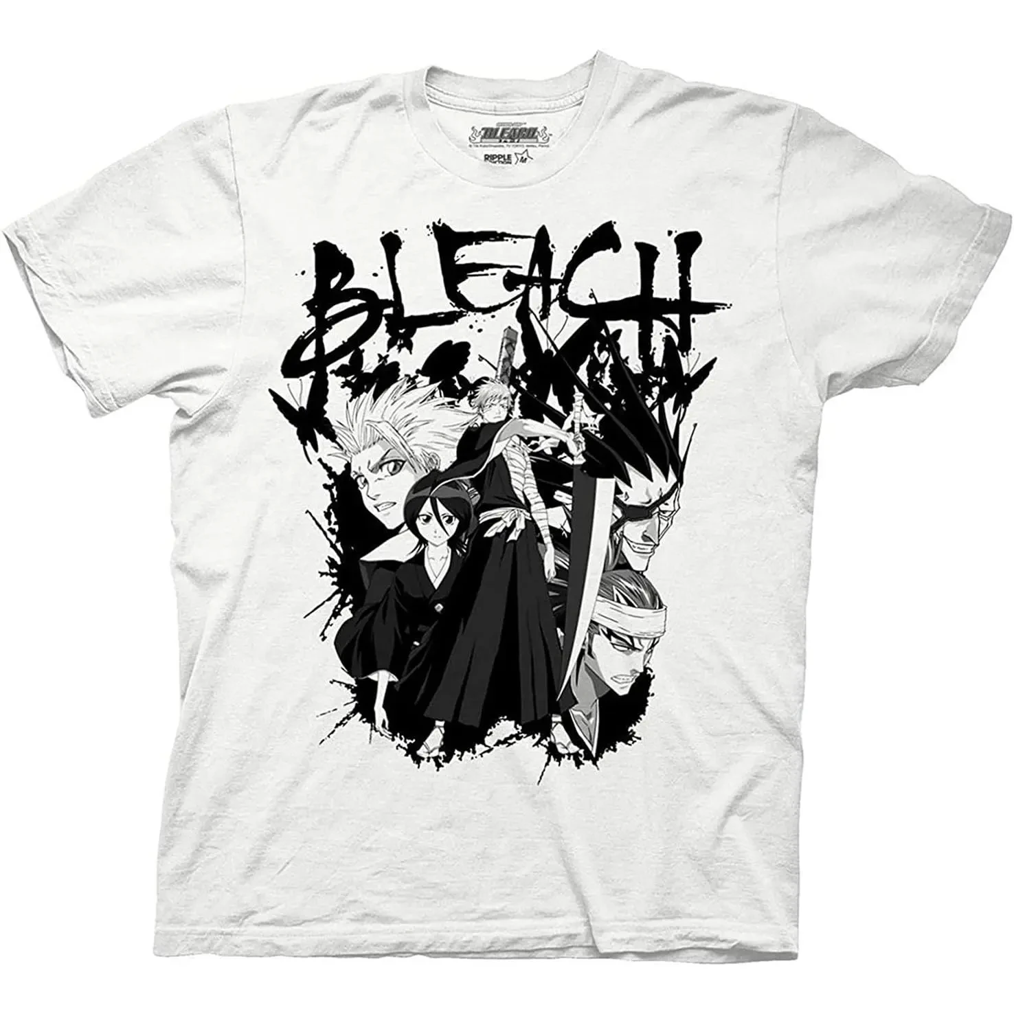 Camiseta de moda para hombre, camiseta unisex con estampado de algodón 100%, manga corta, estilo Harajuku, holgada, informal, Y2K, premium, Anime BLEACH, novedad de verano 2026