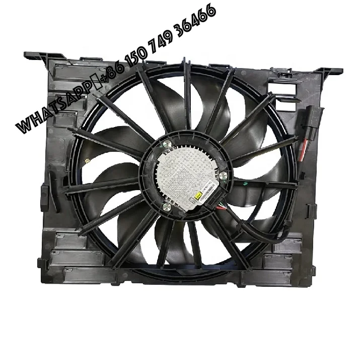 

17428677741 17427933875 17427953569 for BMW 5 G30 G31 F90 6 G32 7 G11 G12 G38 400W AC Cooling Fan Assembly Electric Radiator Fan