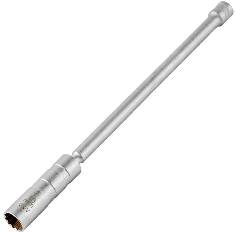 

Car spark plug removal tool 14mm 16mm spark plug sleeve lengthened magnetic universal special sleeve head