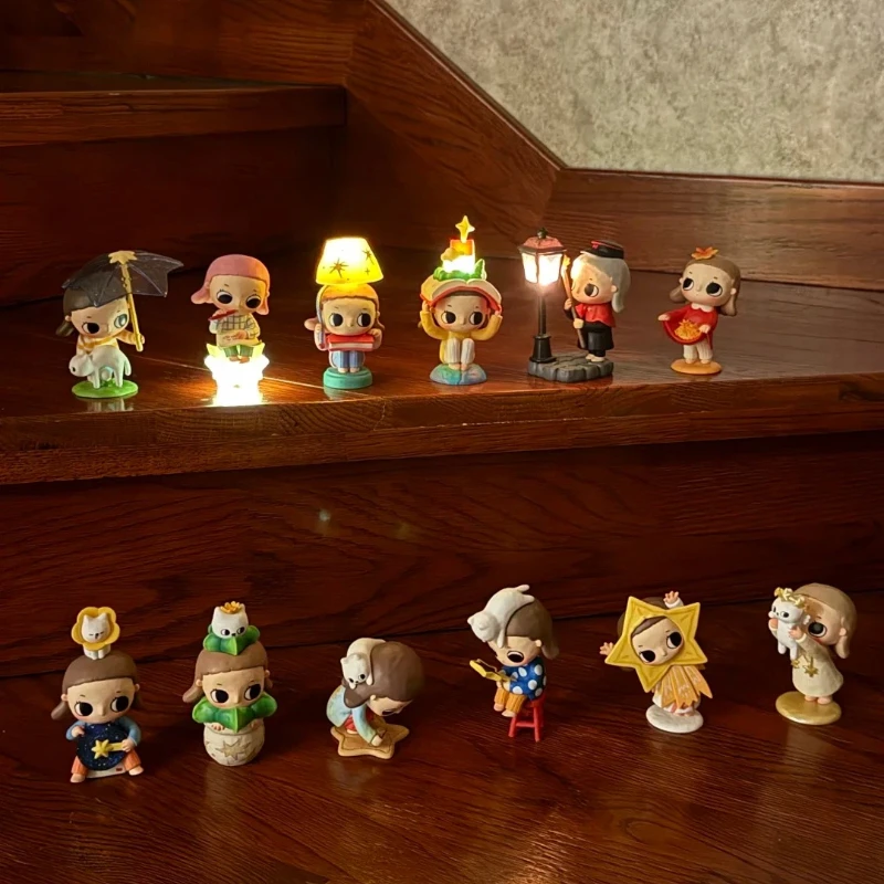 

POP MART Nyota I AM THE SEASONS Series Blind Box Mystery Box Caixa Sorpresa Girls Anime Figures Cute Model Birthday Gift