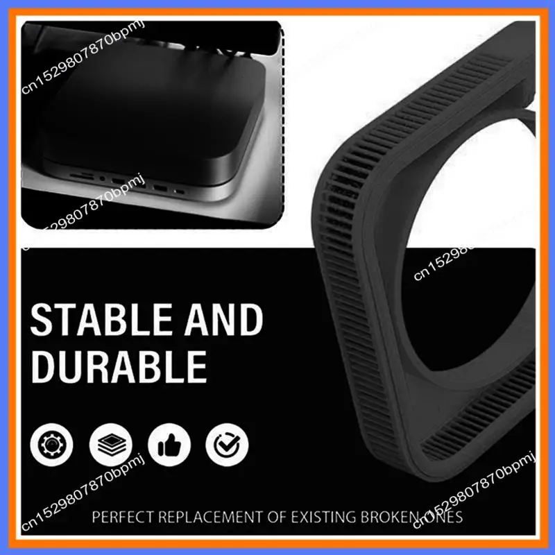 

BAAE For 2024 Mac Mini M4 Cooling Base Anti-Slip, Dustproof 3D Printed Bracket For Enhanced Stability And Protection A