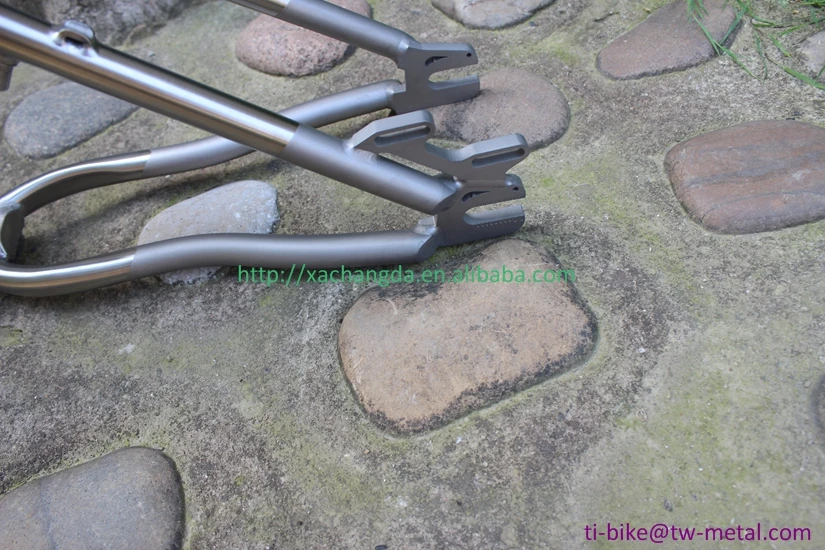 Designed Titanium Mini Velo Bike Frame For BMX By Factory