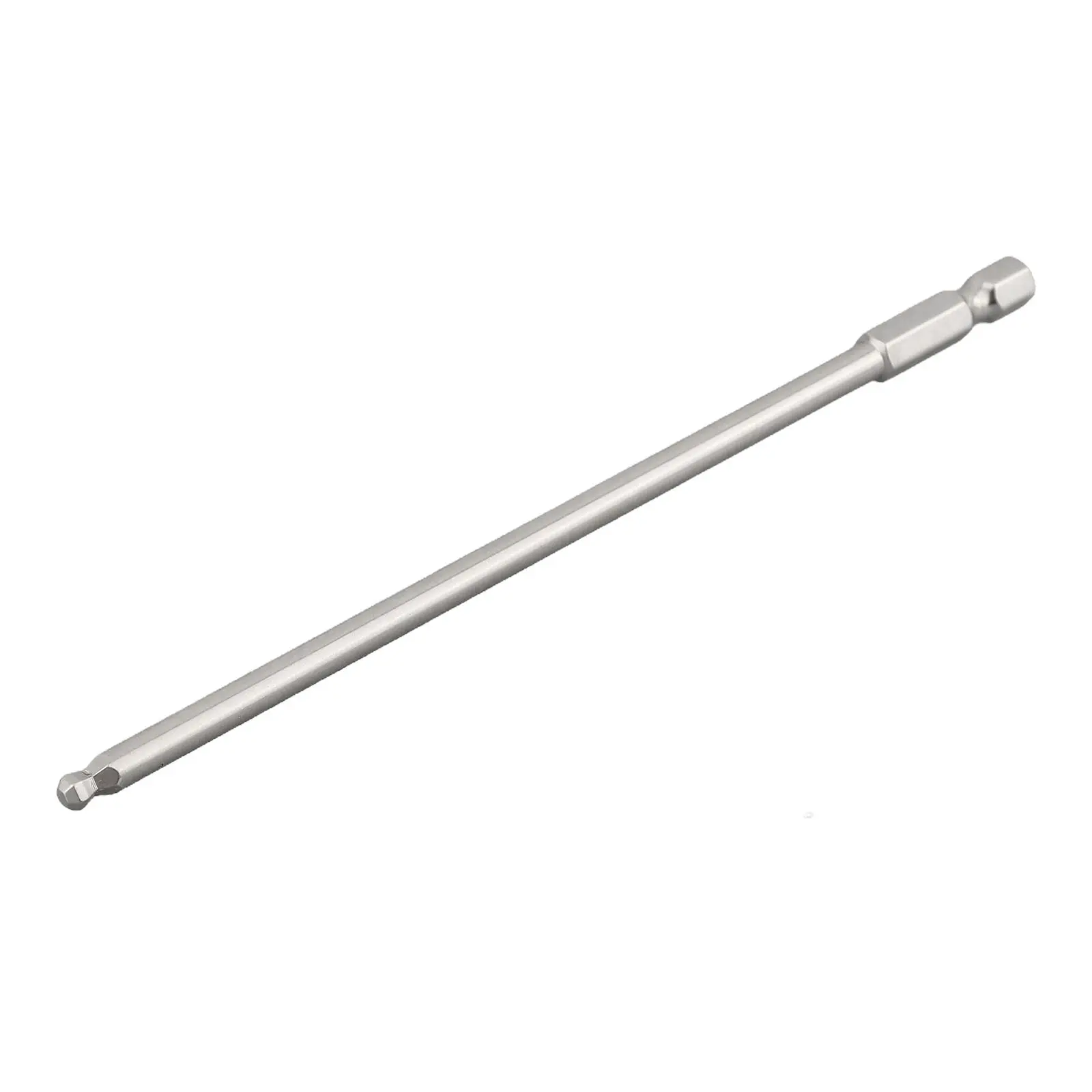 1PCS 150mm Ball End Screwdriver Bit Alloy Steel Metric Hex Long Magnetic Screwdriver Hand Tool H3-H6 Screwdriver Bits