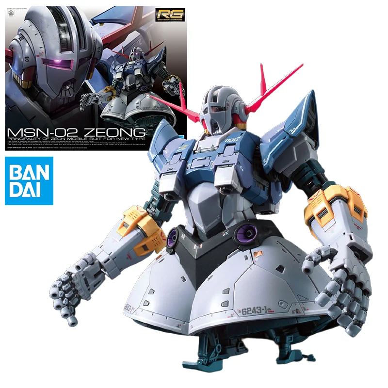 

BANDAI RG 1/144 MSN-02 Zeong Action Figures Mobile Suit Gundam 0079 Action Figure Assembly Model Toys Collectible Model Ornament