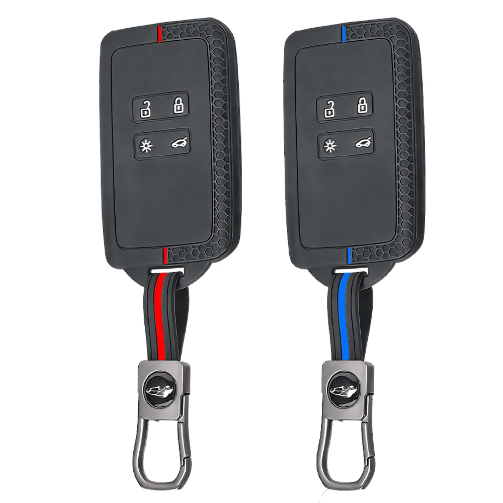Silikon Autoschlüssel-Hülle für Dacia Duster Logan 3 Jogger Sandero für Renault Clio 5 Megane 4 Zoe Kadjar Captur Arkana Koleos