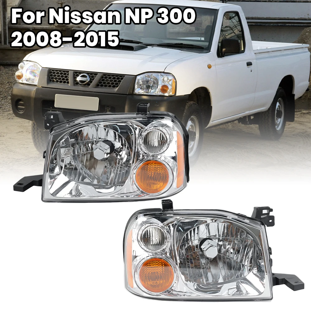 1pc front headlight for Nissan Np300 2008 2009 2011 2012 2013 2014 2015 Headlights headlamp car accessories body kit