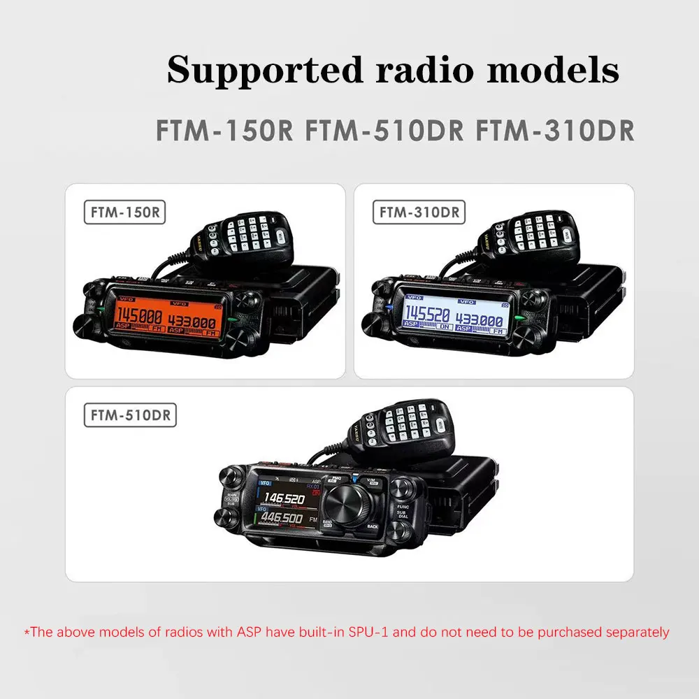 وحدة معالجة الإشارات الرقمية الصوتية YAESU SPU-1 (ASP) لـ FTM-150R 510DR