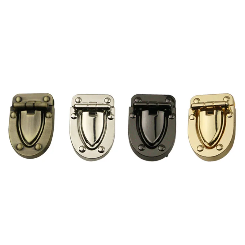 1pcs Metal Push Lock Fashion Durable Push Locks Closure Parts for DIY Handbag Shoulder Bag Purse Hardware Accessories