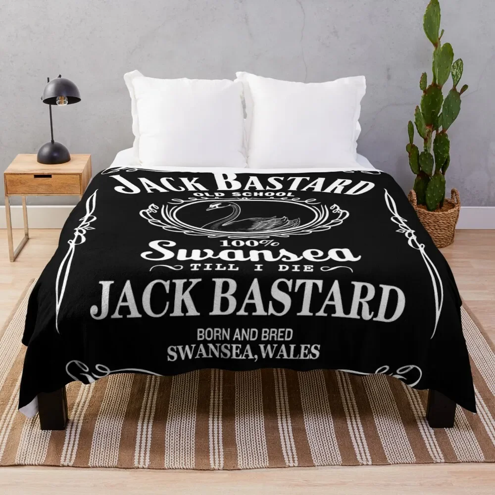 SWANSEA - JACK BASTARD W+B Throw Blanket christmas gifts Decorative Throw Hairys Plaid on the sofa Blankets