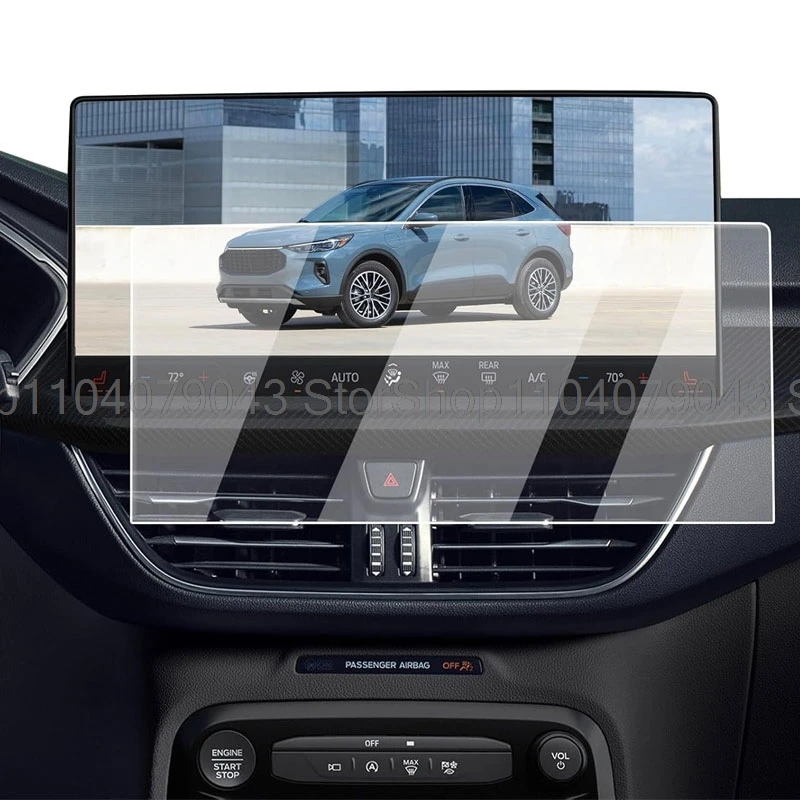 Tempered glass screen protector film For Ford Focus 2022-2025 13.2 inch Car infotainment radio GPS Navigation anti-scratch film