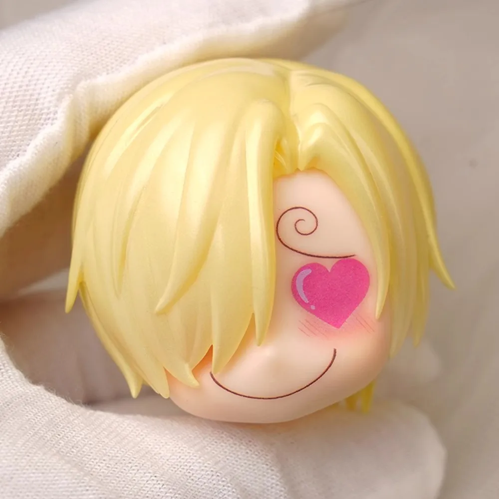 サンジ Sanji Ob11 Face GSC Handmade Water Sticker Faceplates Anime Game Cosplay Toy Obitsu 11 Doll Accessories