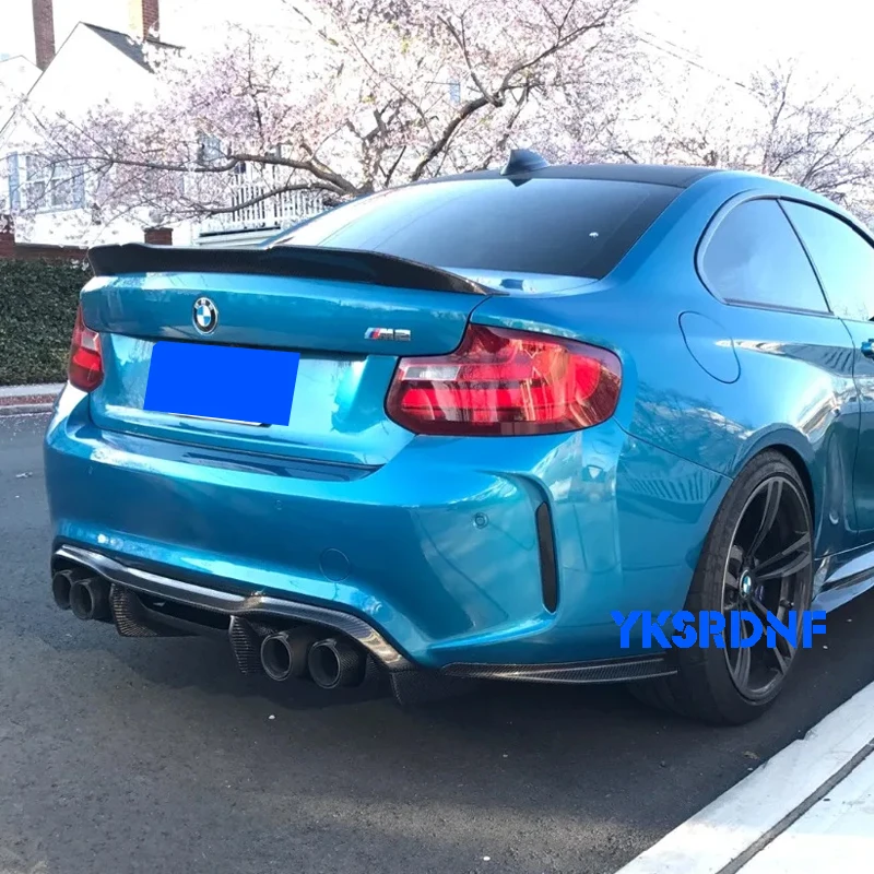 F22 PSM Style Spoiler for BMW 2 Series F23 M2 F87 220i M235i 228i High Quality Real Carbon Fiber Spoiler Wings 2014-2020