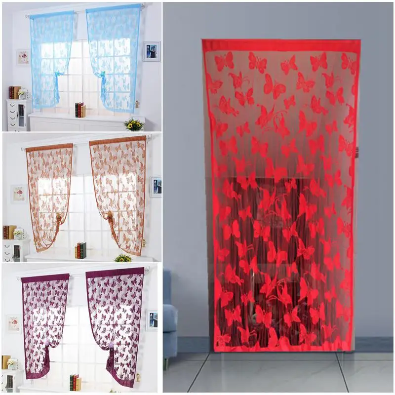 Colors String Curtains Door Window Panel Curtain Divider Yarn String Curtain Strip Tassel Drape Decor for Living Room