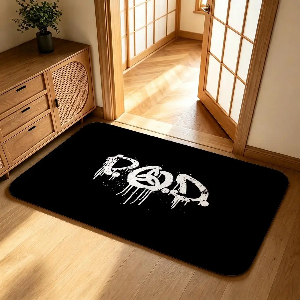 Band-P.O.DS Floor Mat Shower Foot Mat, Bedside Carpet, Entrance Absorbent Doormat, Soft Non-Slip