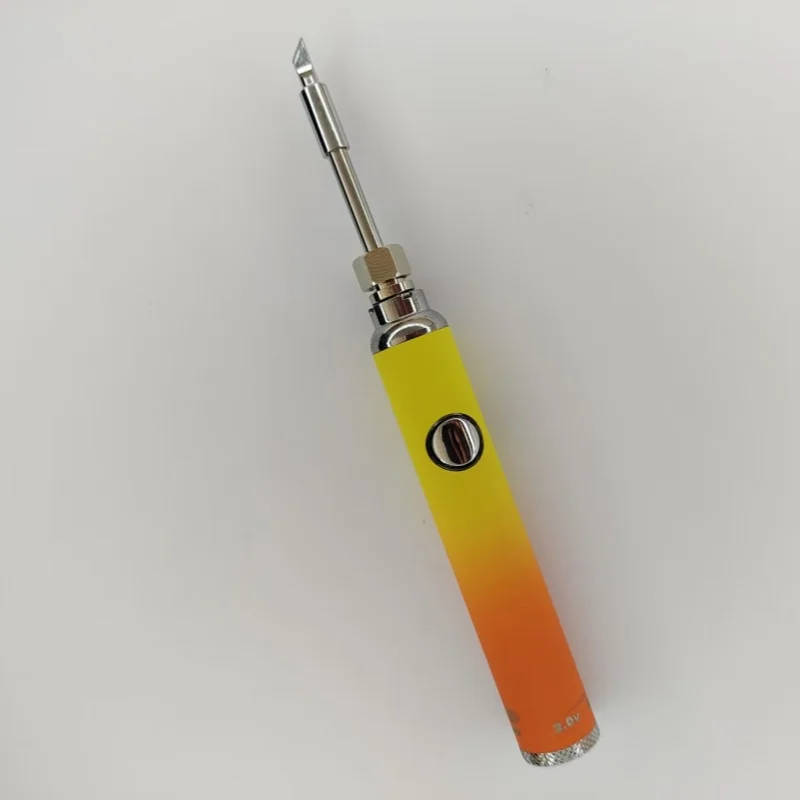 510 аккумулятор с резьбой, электрический паяльник для печенья, 14 мм, 500 мАч, сварочный нагревательный инструмент, ручка