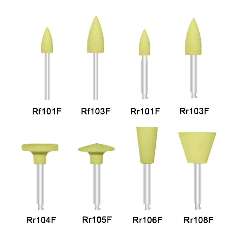 

Dental Composite Polish Kit Silicone Grinding Head Dental Lab Tools 100pcs/set