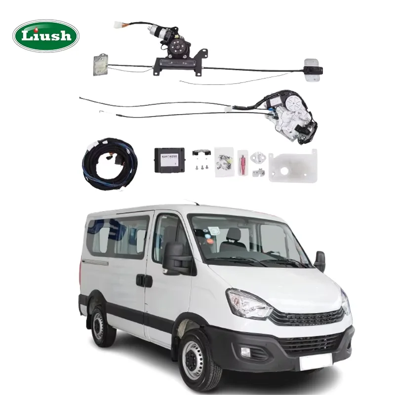 

New Electric Middle Car Door For Iveco Business Van Remote Control Smart Power Sliding Car Door For Iveco Daily Bus Hot Selling