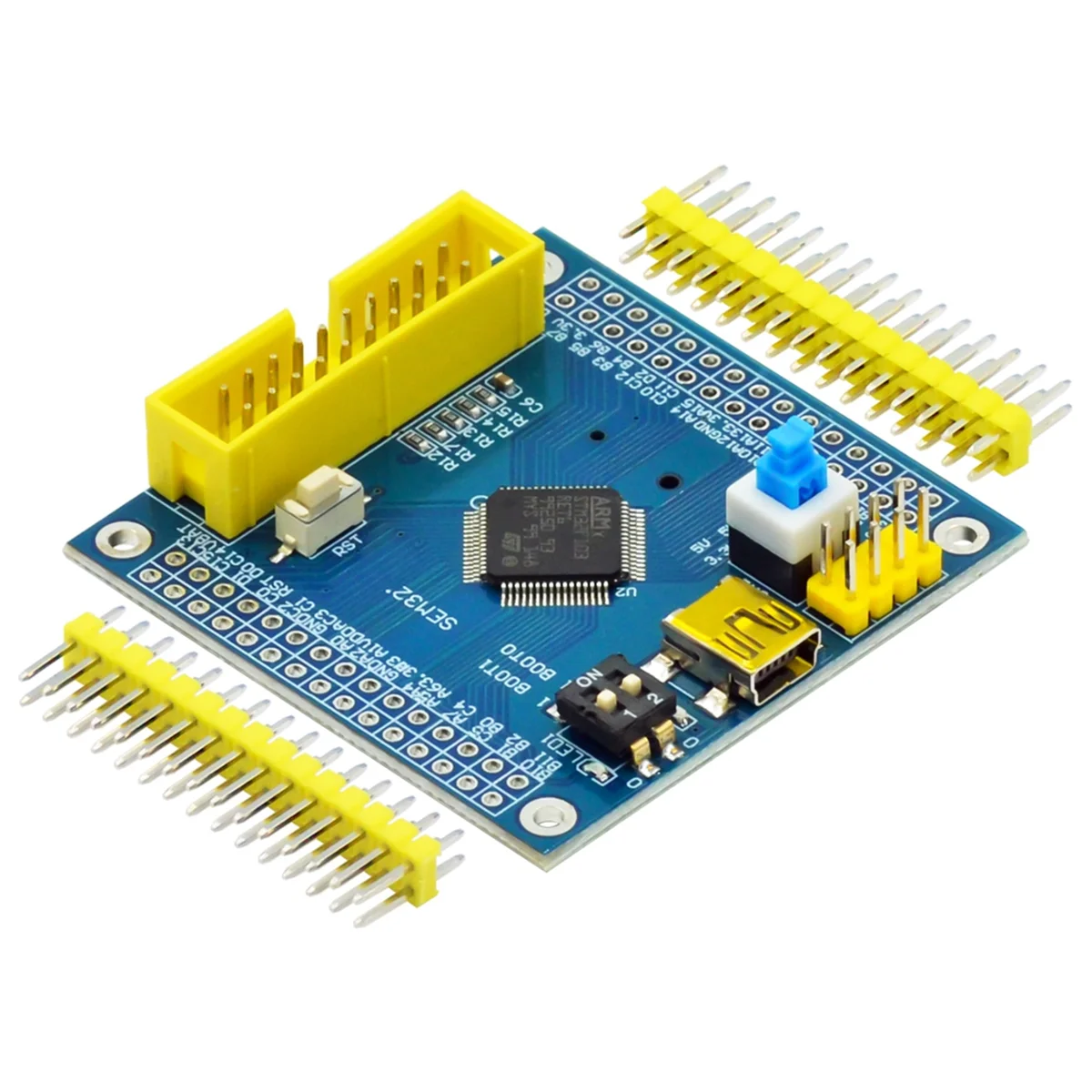 Módulo de placa de desarrollo de sistema mínimo STM32F103RET6 ARM STM32