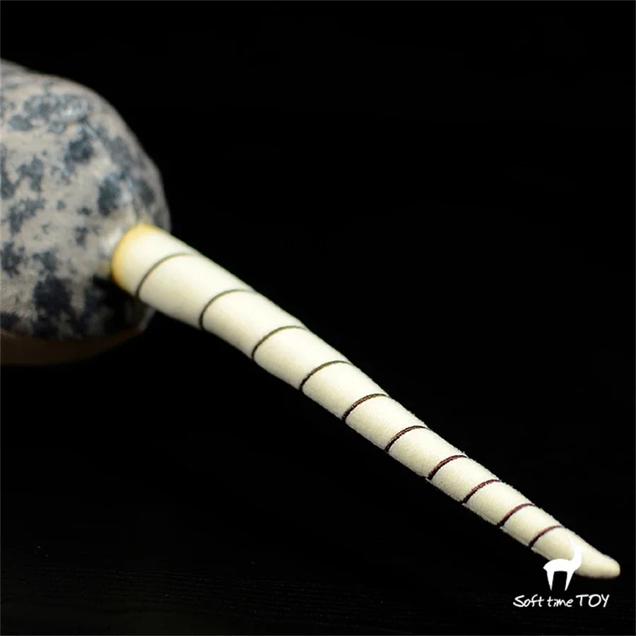 Narwhal Plush Toy High Fidelity Narwhale Plushie Whale Peluche Lifelike Stuffed Animals Simulation Doll Kawai Toy Gifts For Kids