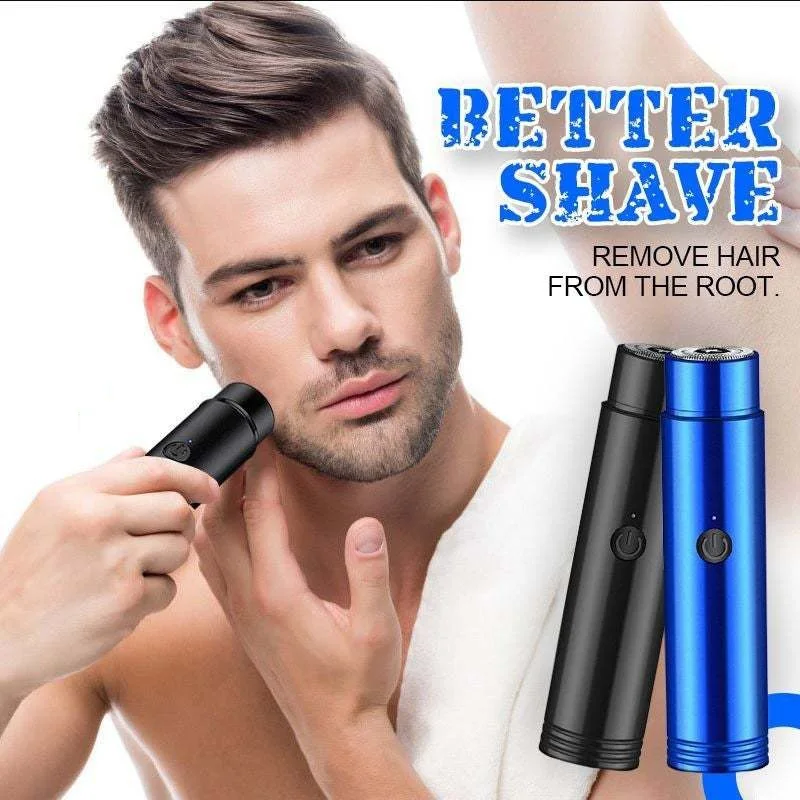 Portable Mini Body Facial Bikini Epilator For Men Women Hair  Removal Trimmer Clipper USB Rechargeable Barber Beard Shaving Tool