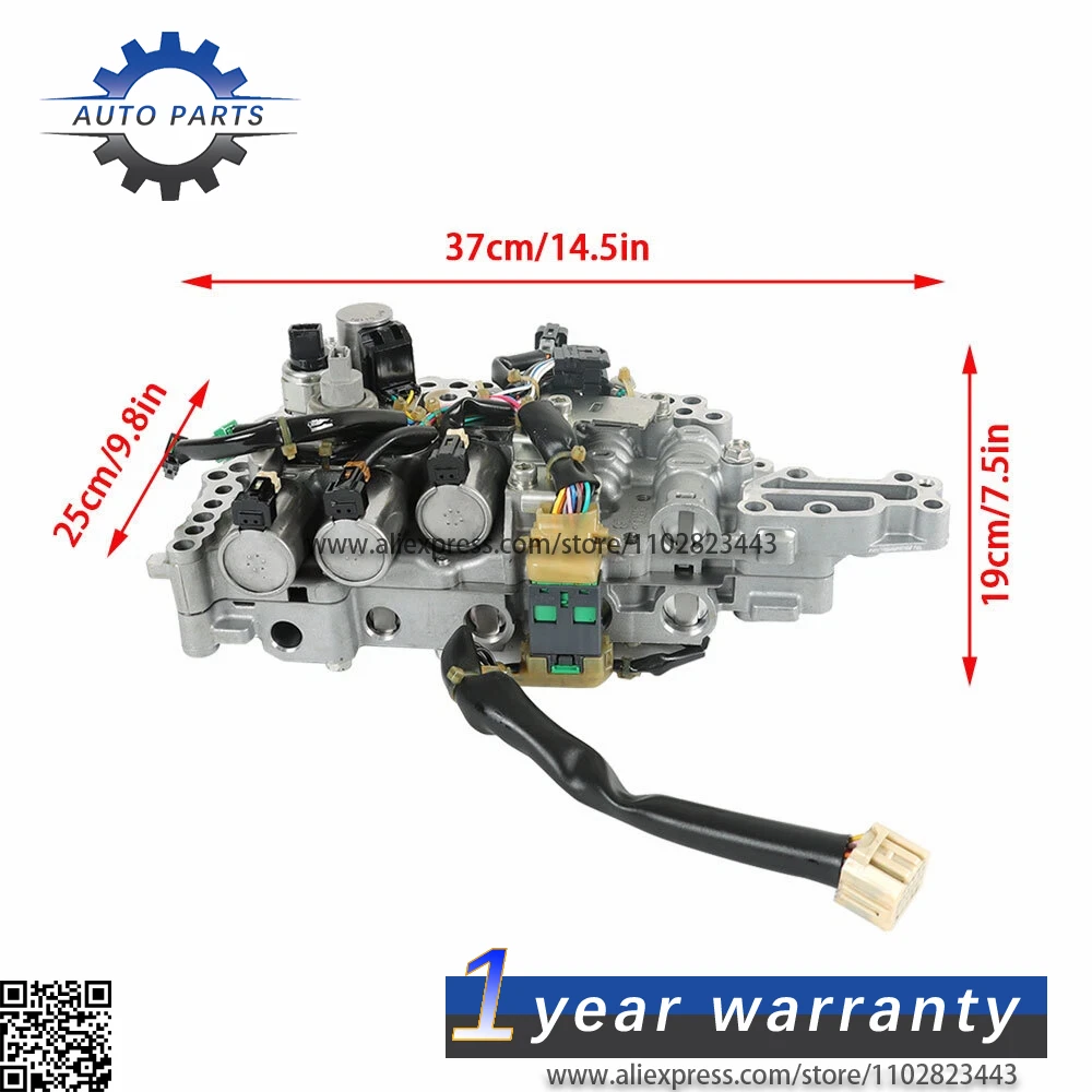 Corpo de Válvulas Original JF017E RE0F10E com conjunto de solenoides para Transmissão CVT 31705-29X0C para Nissan Altima Pathfinder