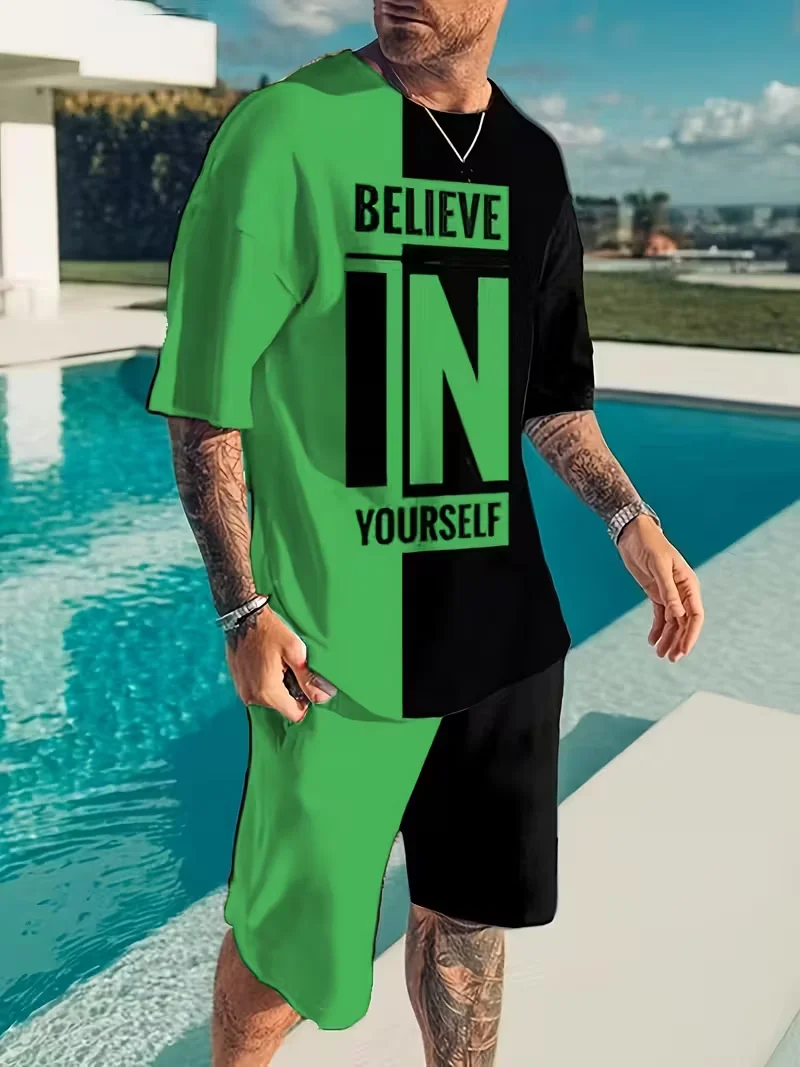 Erkek Renk Bloklu Harfli 3D Ti - Outdoor Sport Outfit incelemesi ve fiyatı