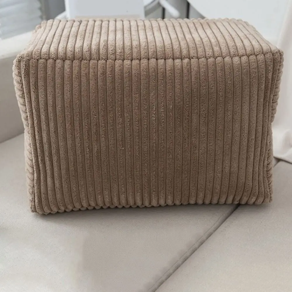 

Cloth Compartment Storage Basket Large Capacity Solid Color Baby Diaper Bag with Handle Snack Storage Box for Home