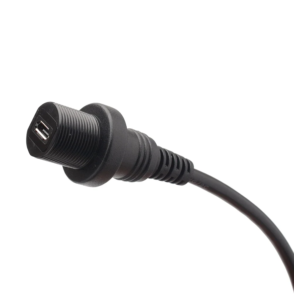 30cm マイクロ USB マウント延長ダッシュフラッシュケーブル 車、ボート、オートバイ、トラックダッシュボード用 (マイクロ USB) 直角