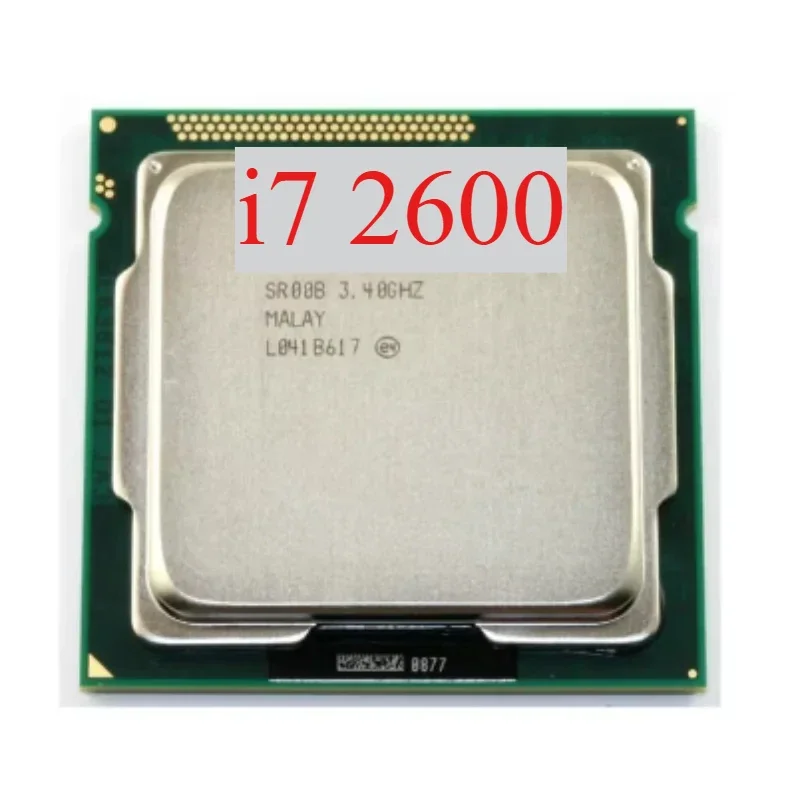 1pcs/lot ntel Core i7-2600 i7 2600 Quad-Core 3.4GHz LGA 1155 CPU Processor Used Test perfect