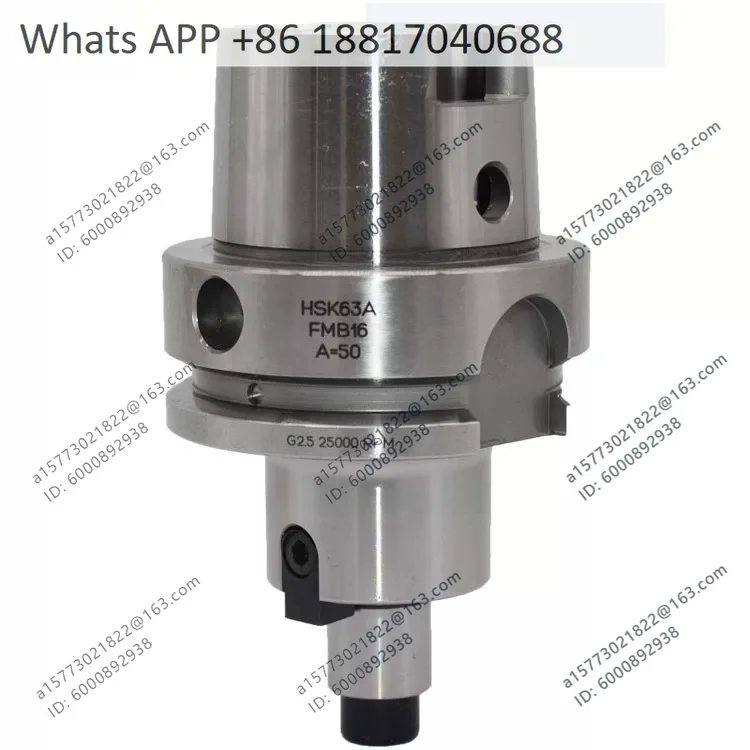 

HSK50A 63A 100A-FMB16 22 27 32 40 Flat milling shank, milling disc holder
