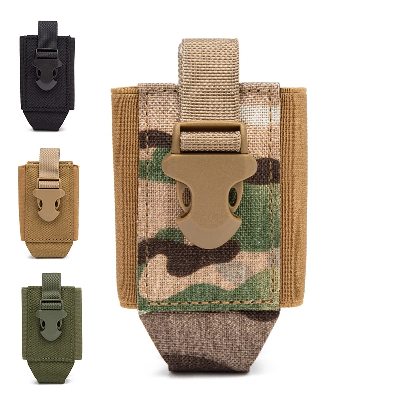 Taktische Einzel-Flashbang-Tasche Werkzeugtasche Rauchbeutel Molle Zubehör-Pack Kampfgürtel Jagd Airsoft Ausrüstungszubehör – Detail 2