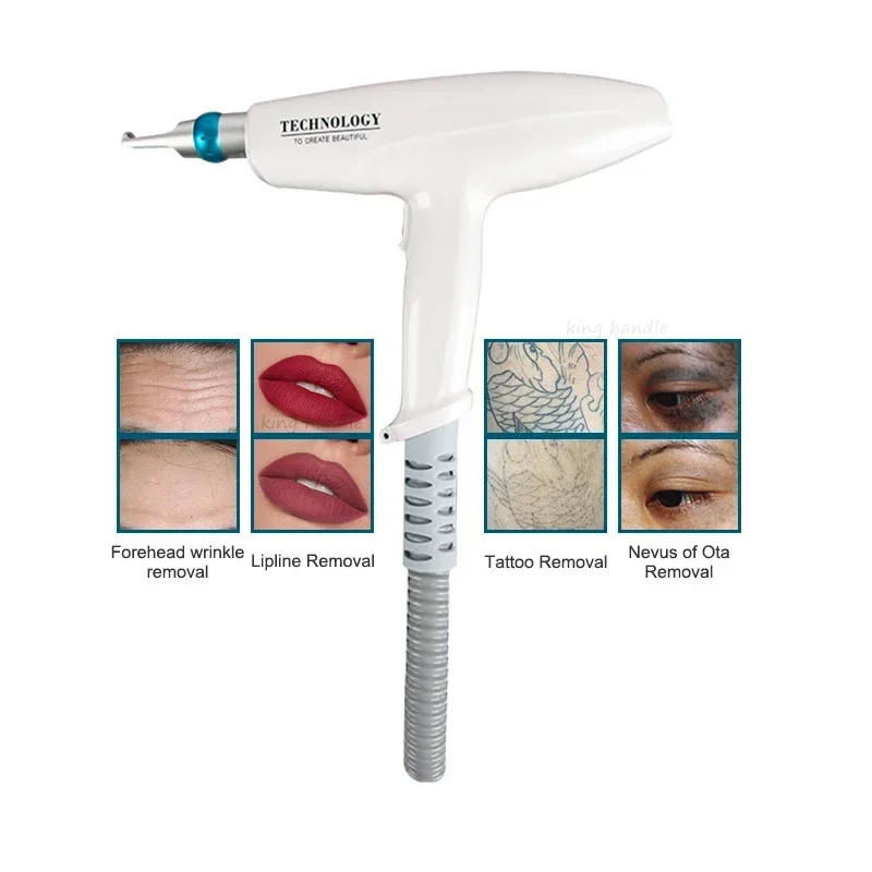 Optional 1064Nm 532Nm Nd Yag Laser Hair Tattoo Eyebrow Removal Machine Beauty Equipment Handle For Salon