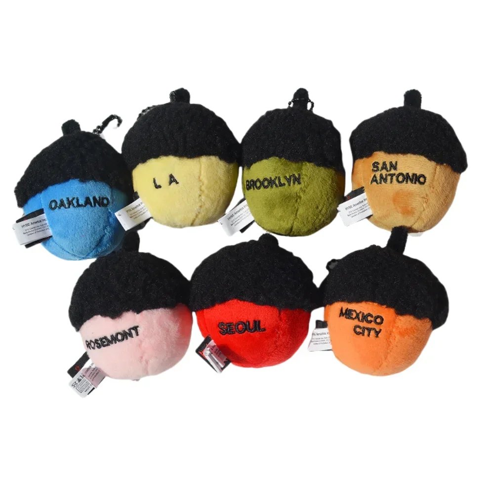 10 سنتيمتر الأمل على المرحلة جديد الأسود سلسلة دمية قلادة هدية عيد ميلاد الحيوان حفلة موسيقية صغيرة أفخم المفاتيح قلادة حقيبة