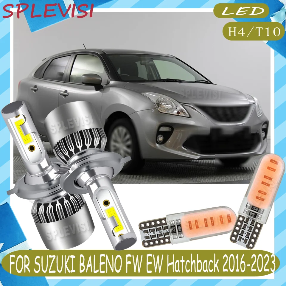 

Illuminates More Road Ahead Silent Operation H4 LED headlight For SUZUKI BALENO FW EW Hatchback 2016 2017 2018 2019 2020-2023