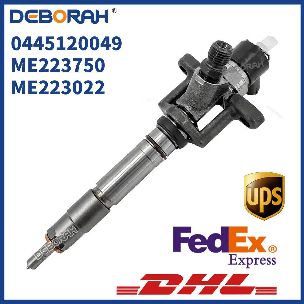 0445120049 Fuel Injector ME223750 ME223002 Injector Nozzle For Mitsubishi Engine 4M50 4.9L