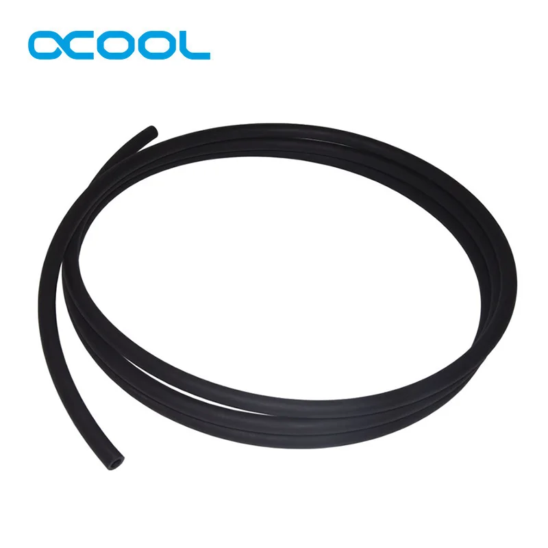 Alphacool Alphatube Tpv 12.7X7.6Mm Buis Mat Zwart, Soft Tubing Voor Computer,Server, workstation Waterkoeling 3.3M