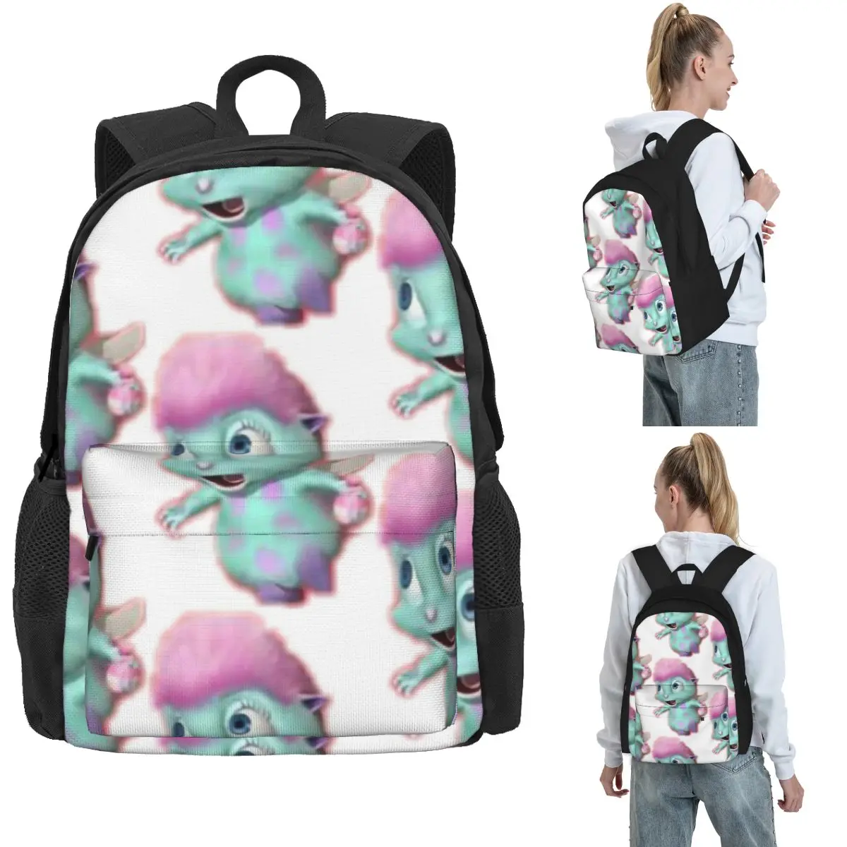 

Bibble From Fairytopia Backpack Hot Sale Daypack Large Capacity Kids BookBag School Bag Shoulder Bags for Men Women
