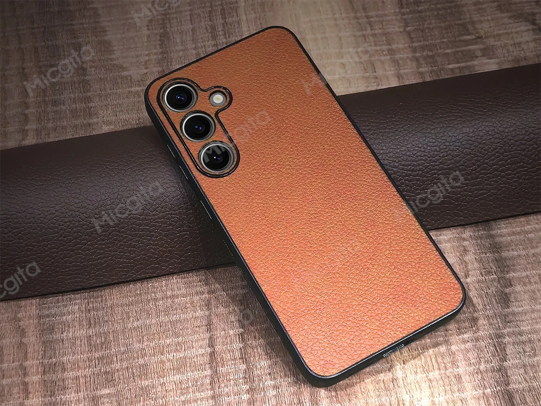 Luxuriöse Lederhülle für Samsung Galaxy S25 Ultra Plus S25 Edge Business Stoßfeste Langlebige Hülle für Samsung S25 FE – Detail 12