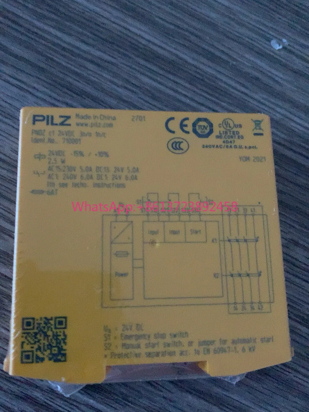 

PILZ Pilz safety relay PNOZ C1, model 710001, 24VDC high quality