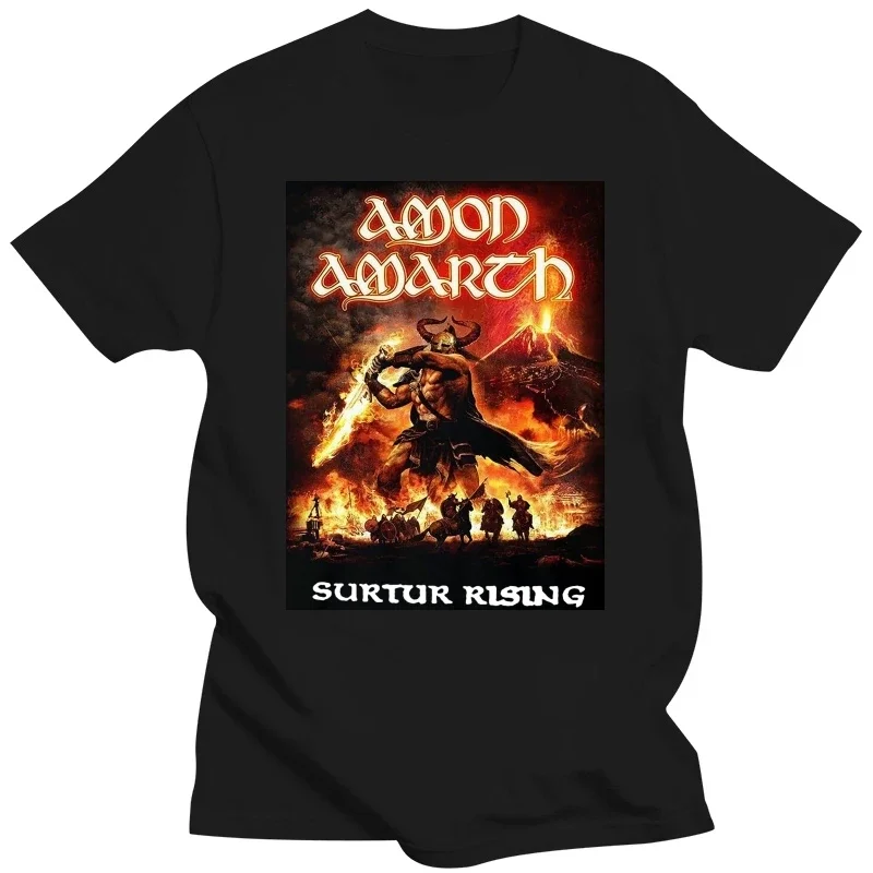 Amon Amarth Surtur Rising Mens T-shirt Unisex Hard Rock Heavy Metal Punk Band  oversized t shirt