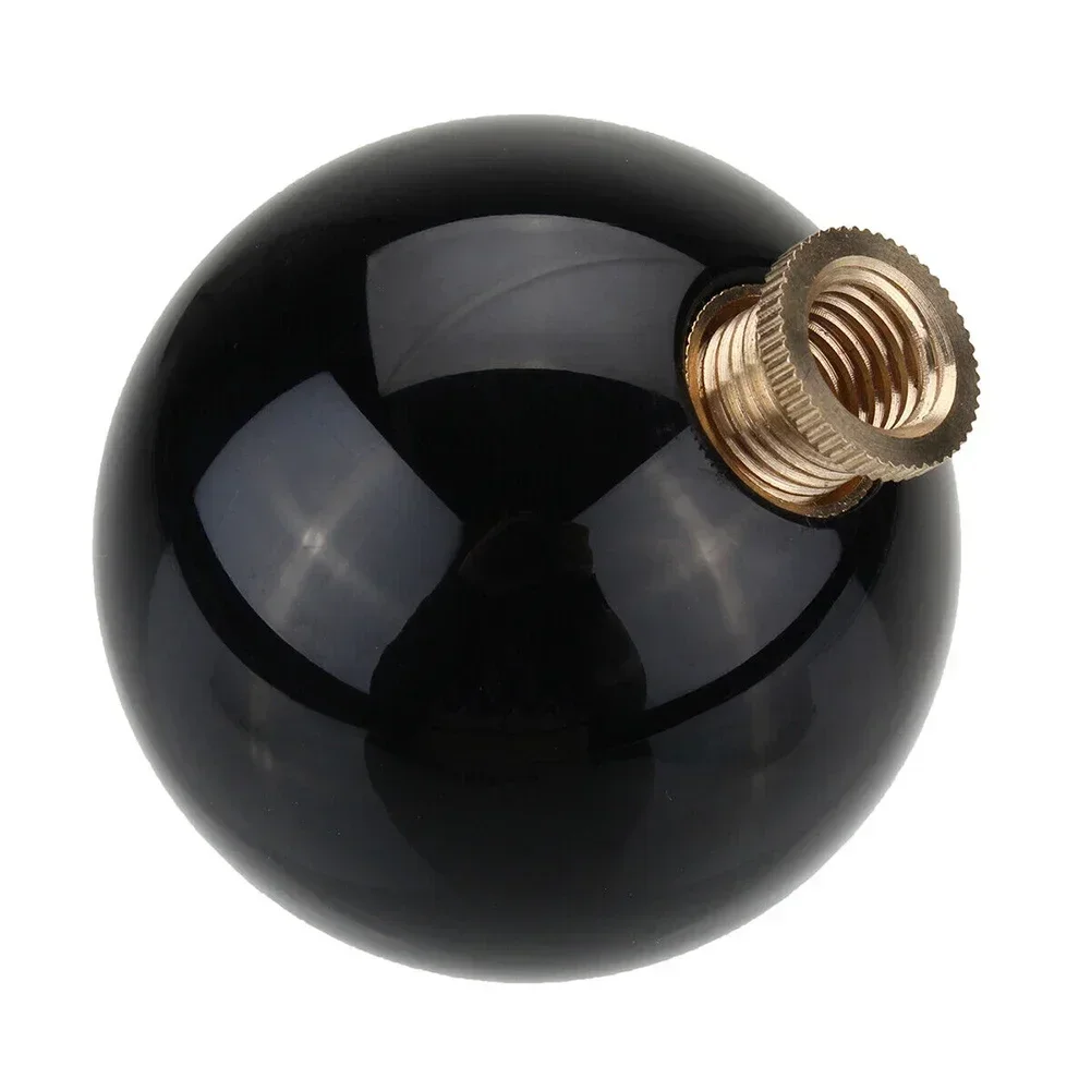 3 Thread Adapters Shift Knob Driving 1 Pc Black Diameter: 53.5mm Gear:5Speed Material: Resin White Condition: 100% Brand New image 3